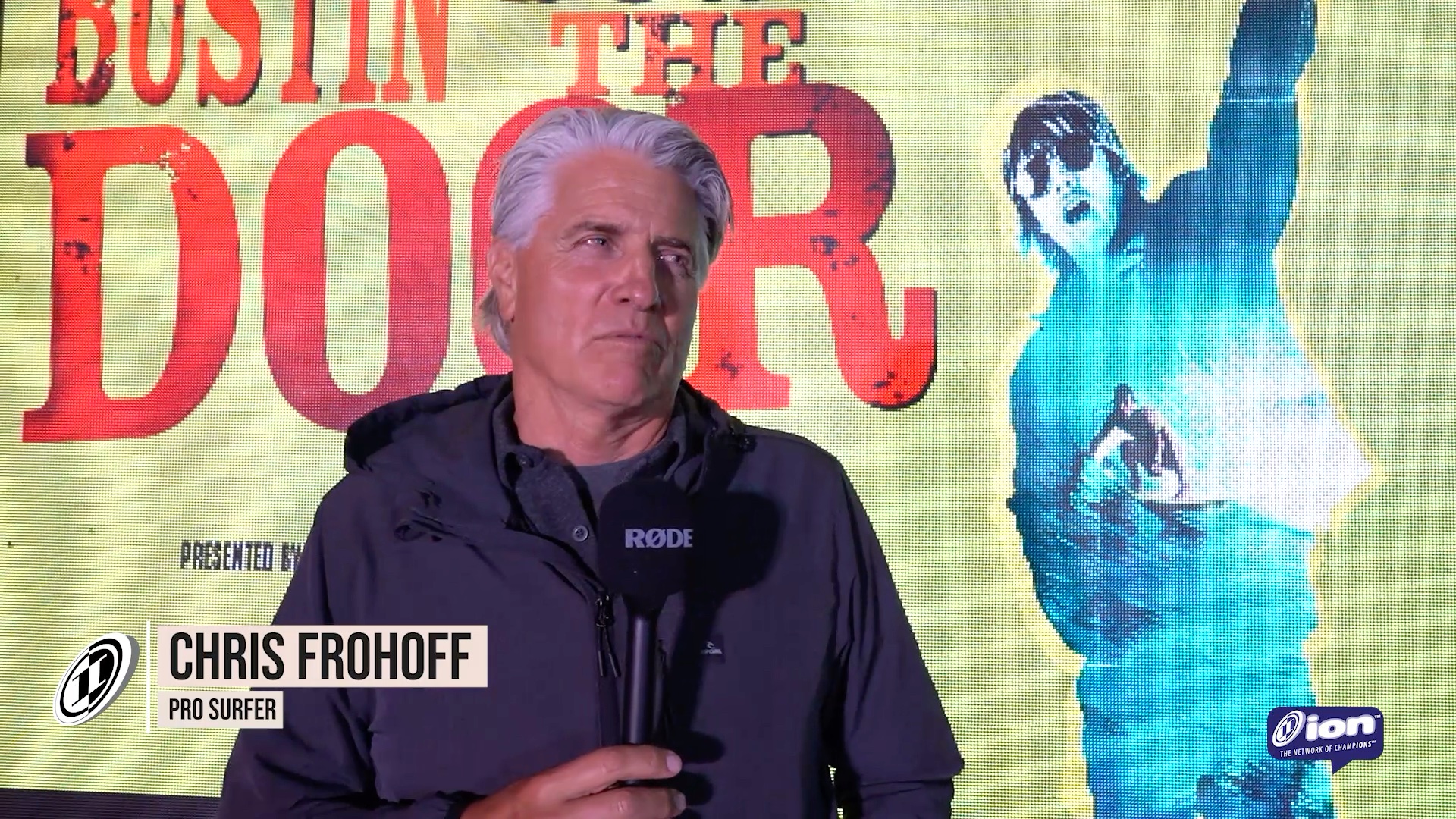 Chris Frohoff talks Surf Legends who brought the Story to Life at California Surf Club on ION