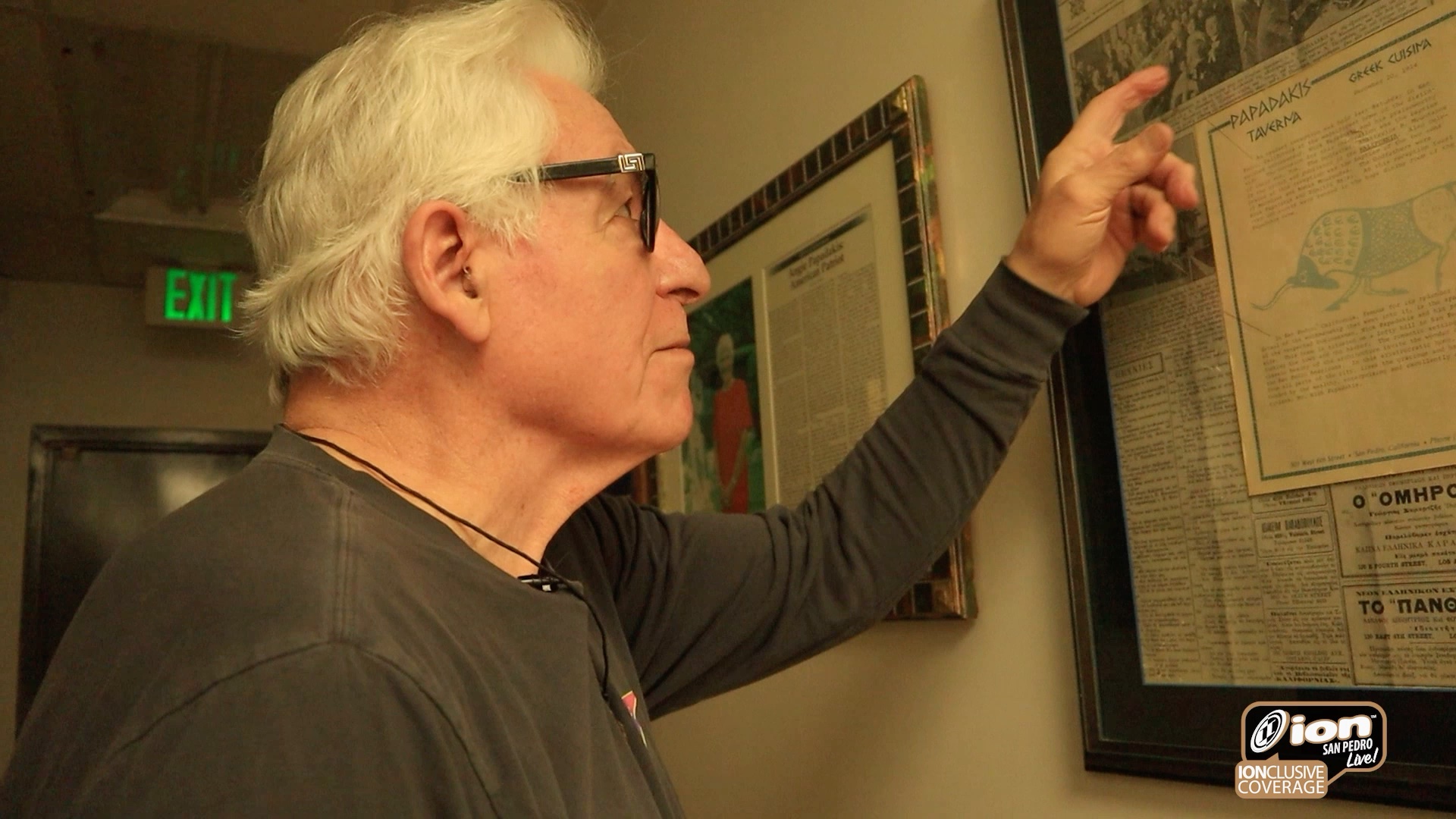 Petros Does Pedro on ION's Muy Local | John Papadakis Shows off his Office