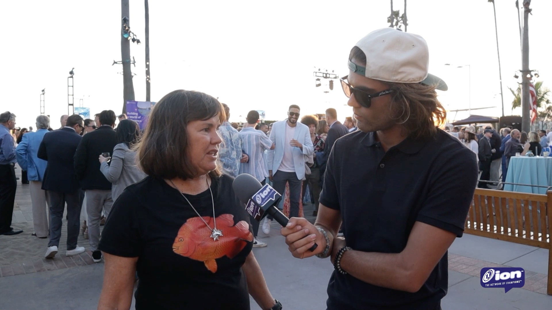 Suzan Shore Ionterview with Orion Askinosie at Heal The Bay on ION Health 